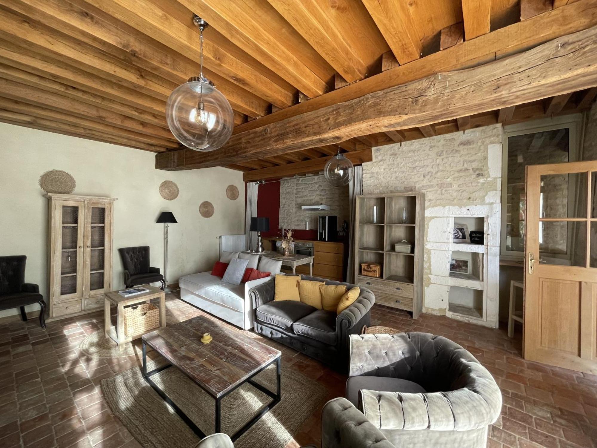 Villa Le P'tit Louis à Saint-Cyr-les-Colons Extérieur photo