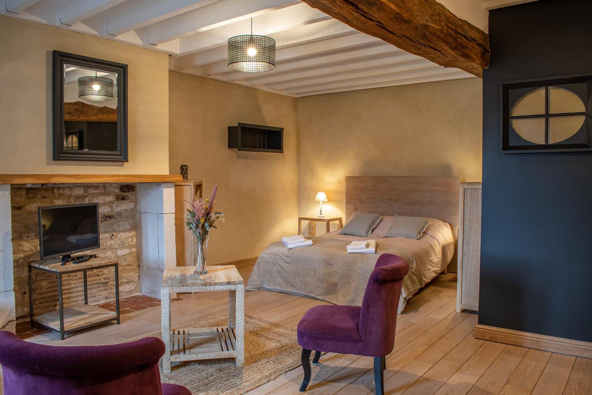 Villa Le P'tit Louis à Saint-Cyr-les-Colons Chambre photo